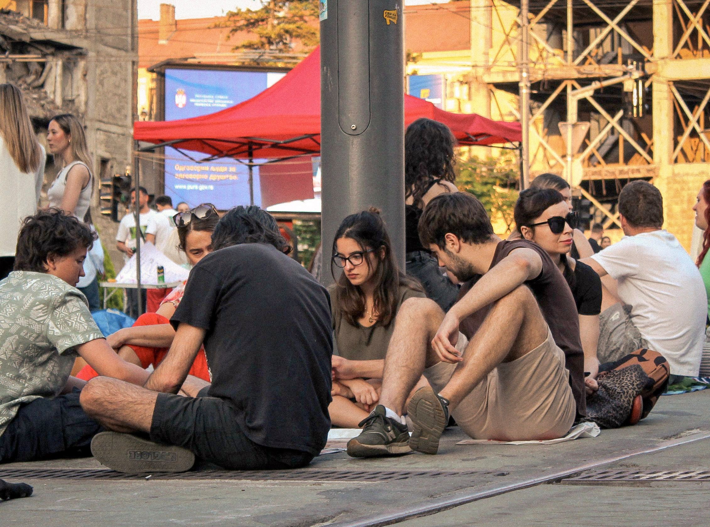 Komemorativna šetnja, Beograd