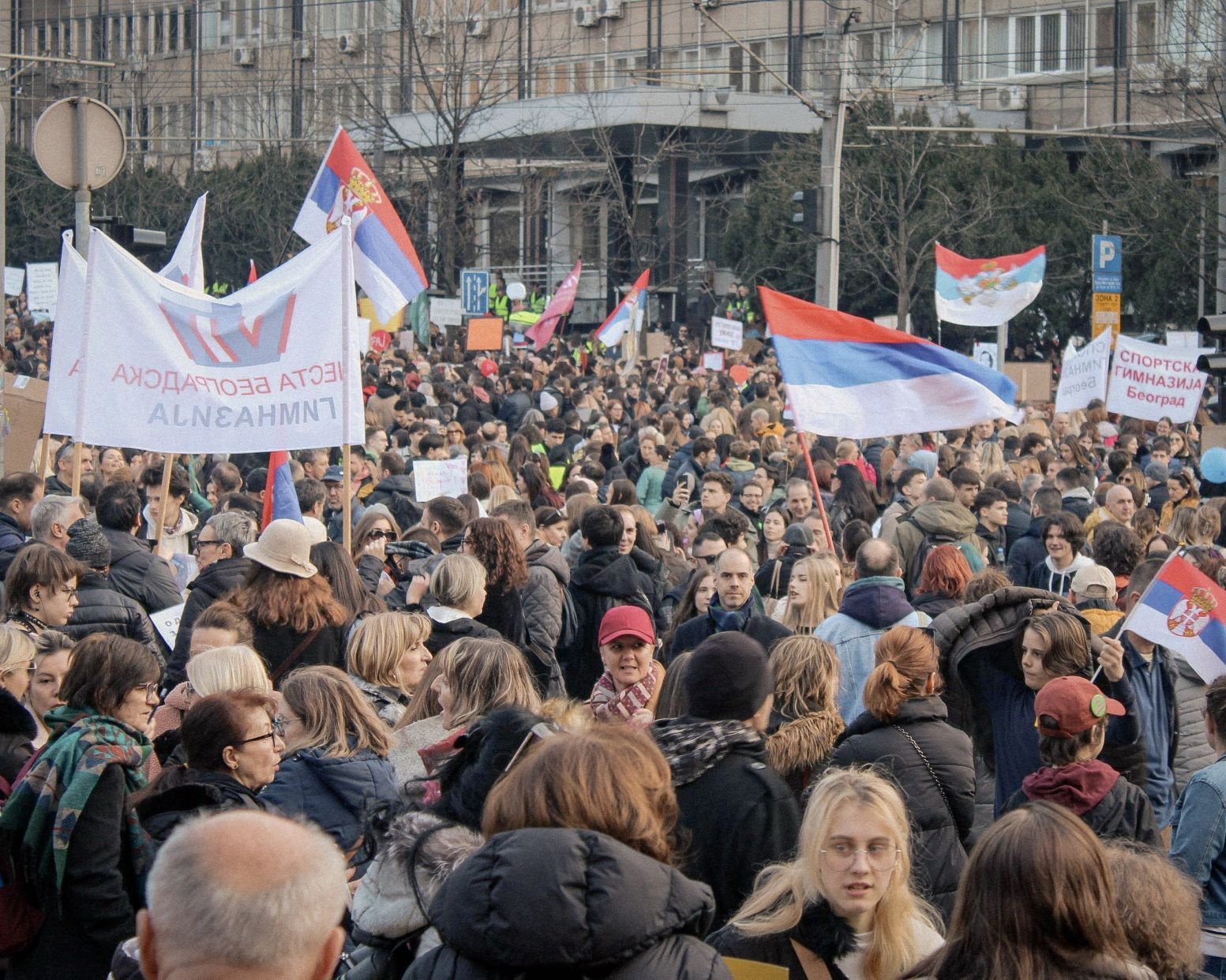 Protest 15 za 15, Beograd