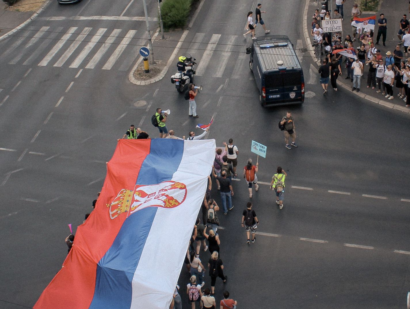 Studentski protest u Novom Sadu
